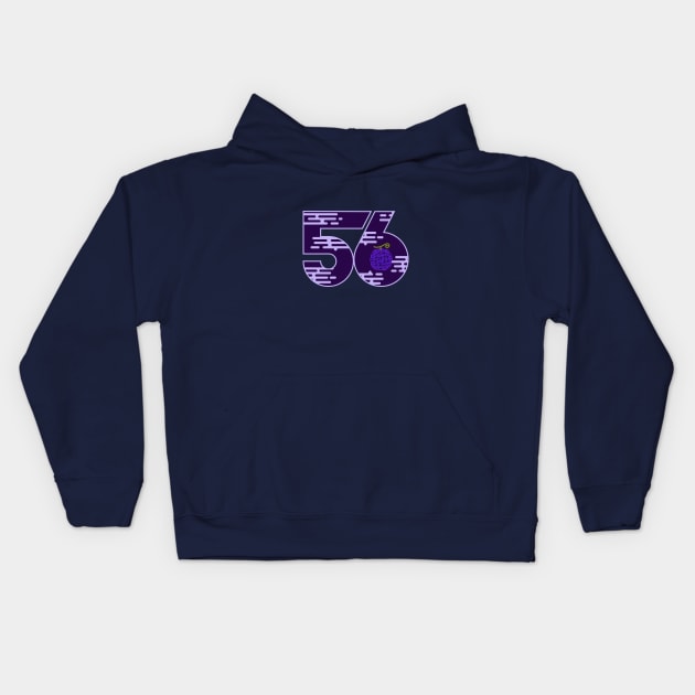 Gomu Gomu No Mi - 56 Kids Hoodie by Spindor